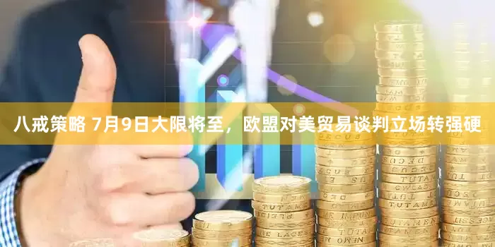 八戒策略 7月9日大限将至，欧盟对美贸易谈判立场转强硬