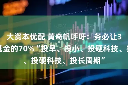 大资本优配 黄奇帆呼吁：务必让30多万亿基金的70%“投早、投小、投硬科技、投长周期”